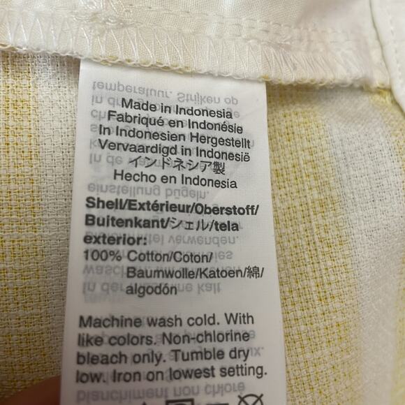 J.Crew High waisted Striped Shorts  Size 14 - Picture 9 of 10